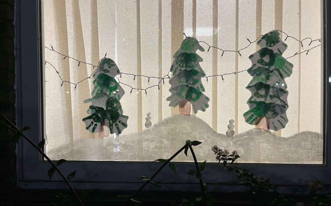 Iver Infant Academy window display