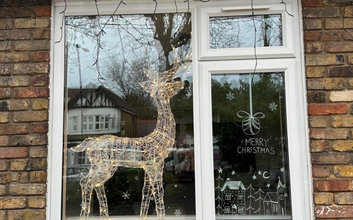Ivers Parish Window display
