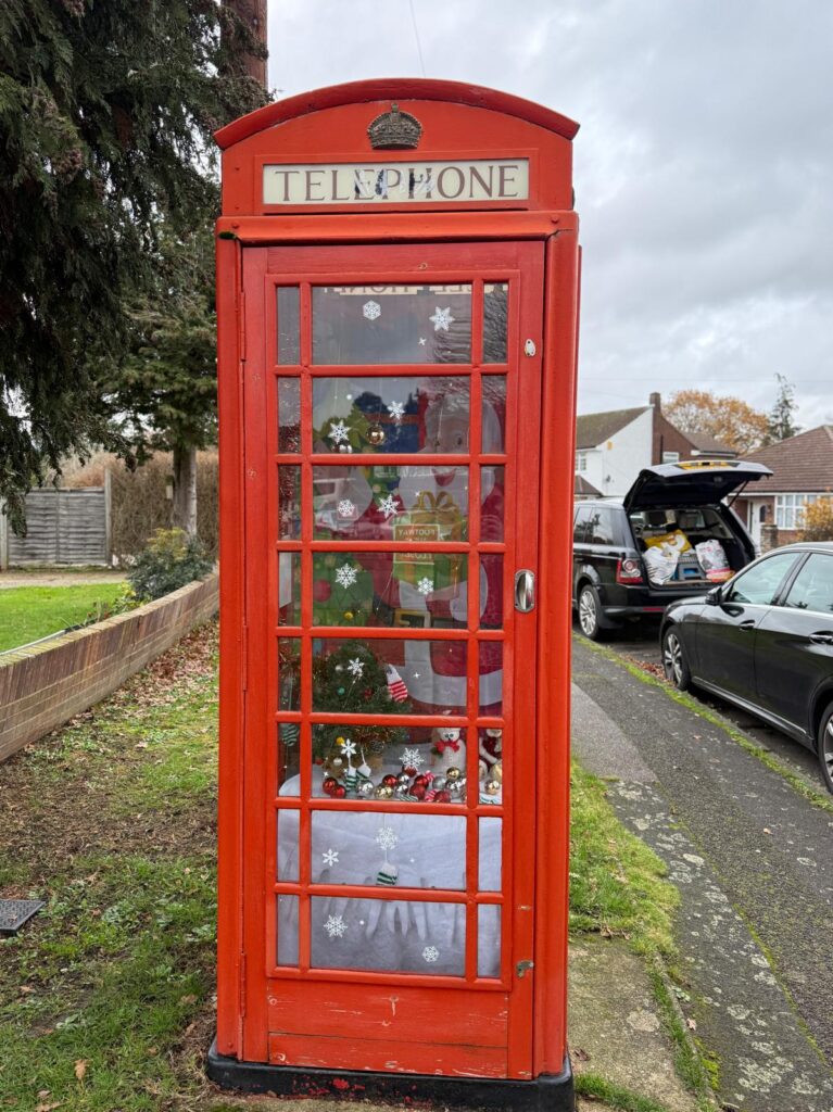 IHRA's Phone Box at Pinewood Green
