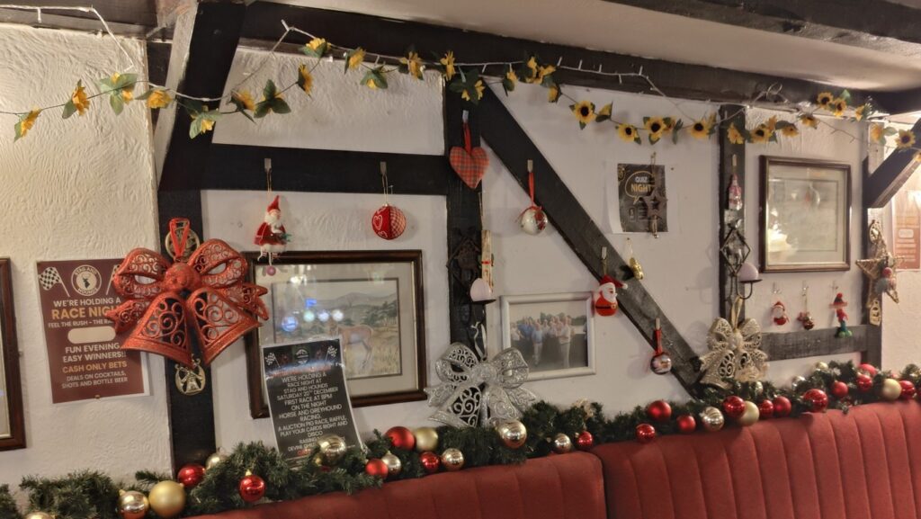 The Stag & Hounds Window display